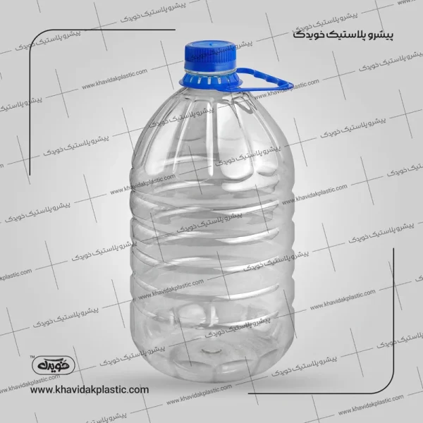 Büyük şeffaf plastik şişe 5000 cc